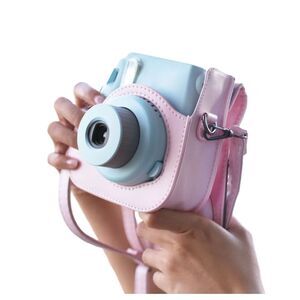 Fujifilm Instax Mini 11 Case Pink PU Leather Camera Bag Strap INSTEN NEW